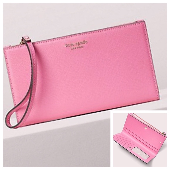 sylvia large continental wristlet